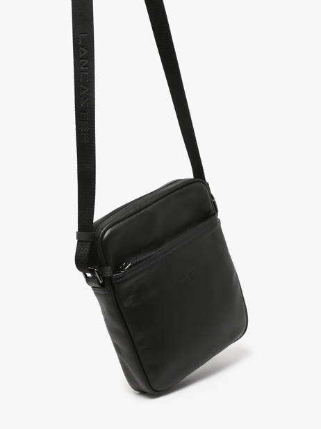 Cross Body Tas Lancaster Zwart soft vintage homme 14 ander zicht 3